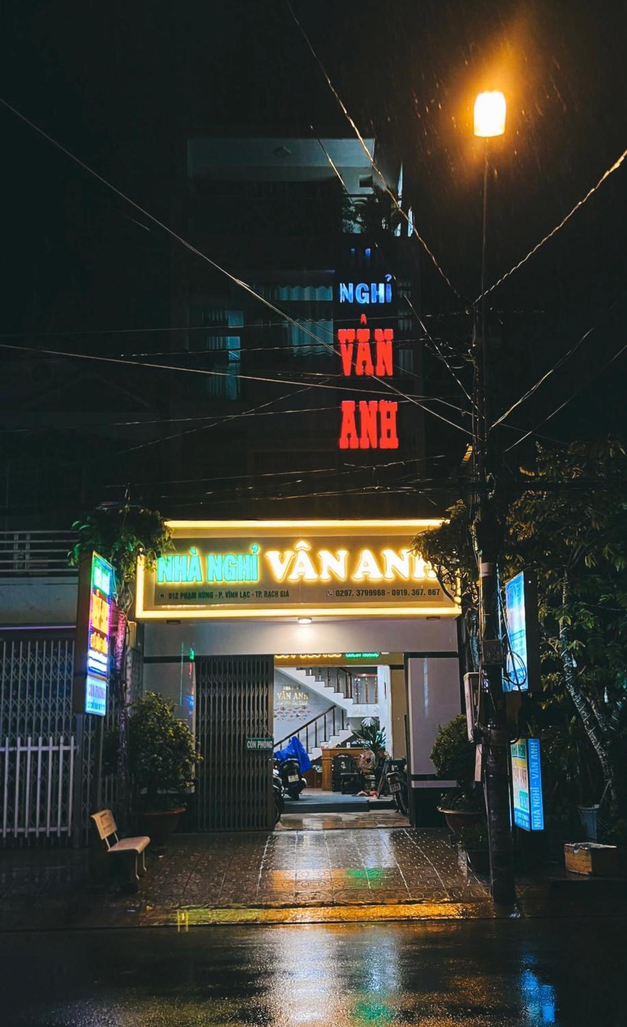 Nha Nghi Van Anh Ap Rach Meo Exterior foto